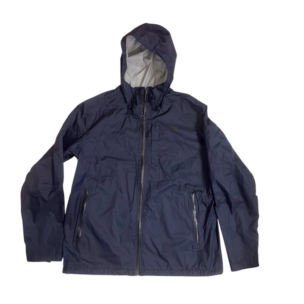 TNF THE NORTH FACE  blue windbreaker rain jacket men’s  SIZE XL